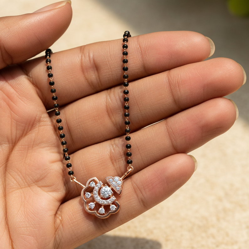 Ethnic Radiance Gold Diamond Tanmaniya
