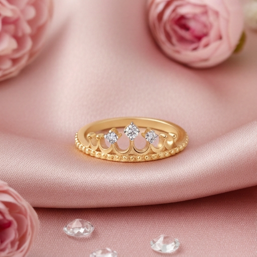 Celestial Luxe Bloom Diamond Ring - 3