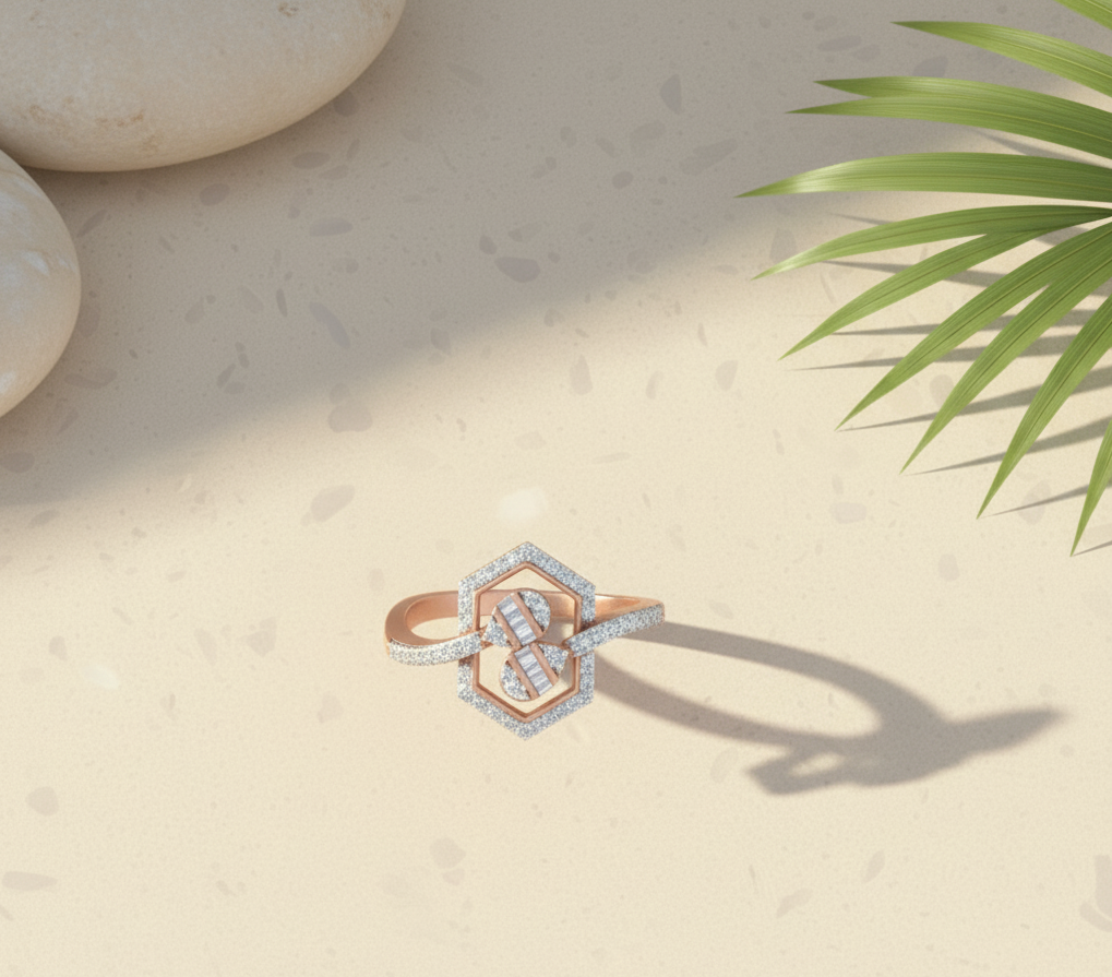 The Hexa-Love Knot Ring
