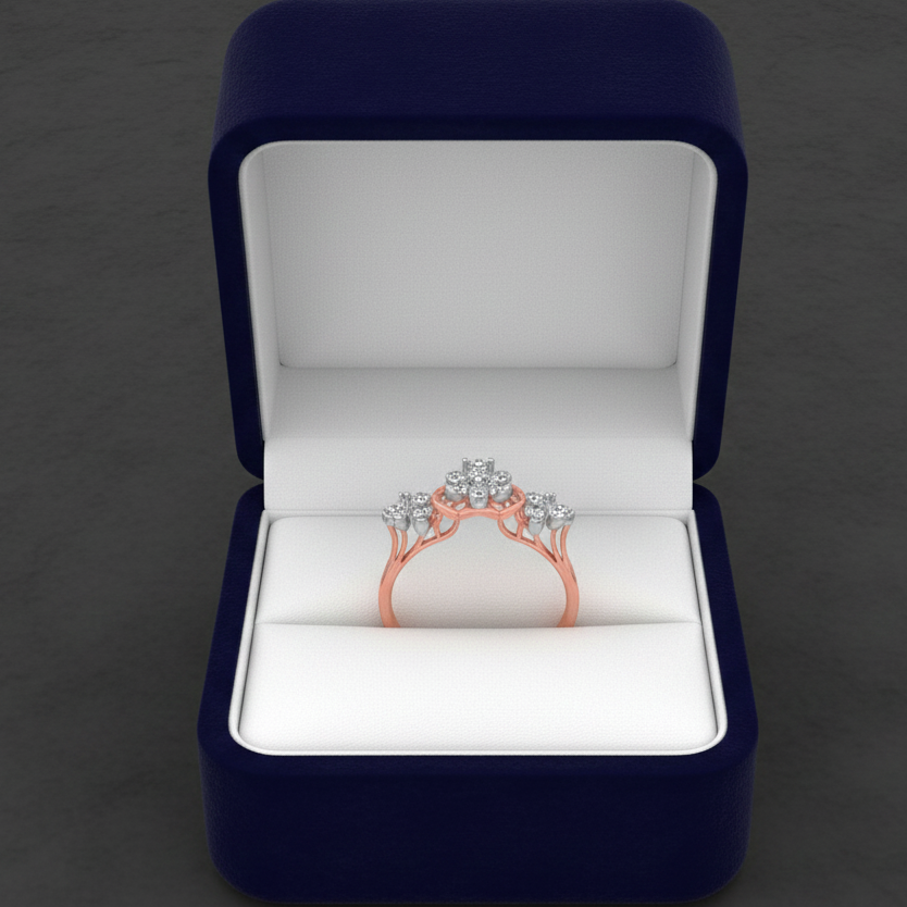 Regal Petalia Diamond Ring - 3
