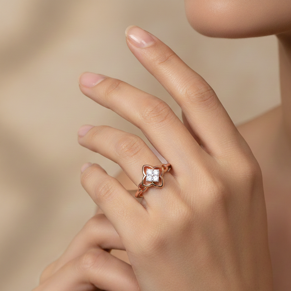 Diamond Imperial Crest Ring - 3