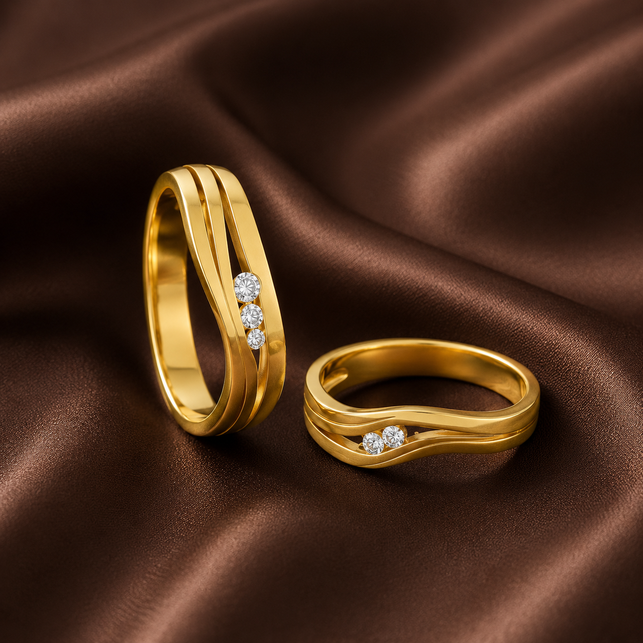 Infinity Diamond Couple Band