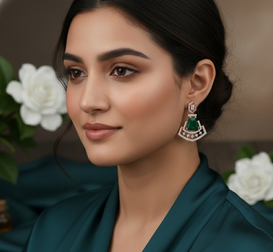 Aria Bloom Diamond Earrings