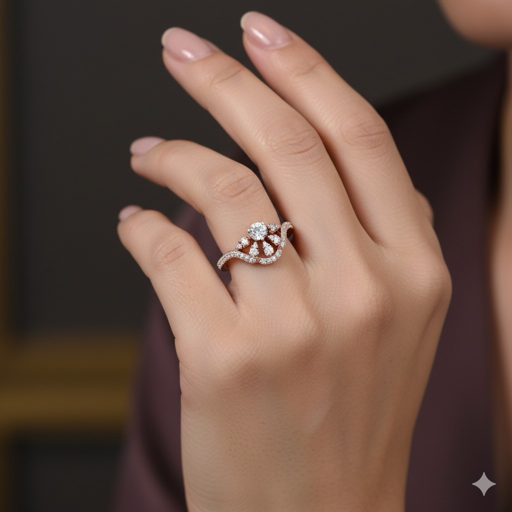 The Pear Blossom Ring