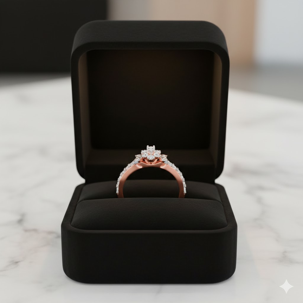 Majestic Grace Diamond Ladies Ring