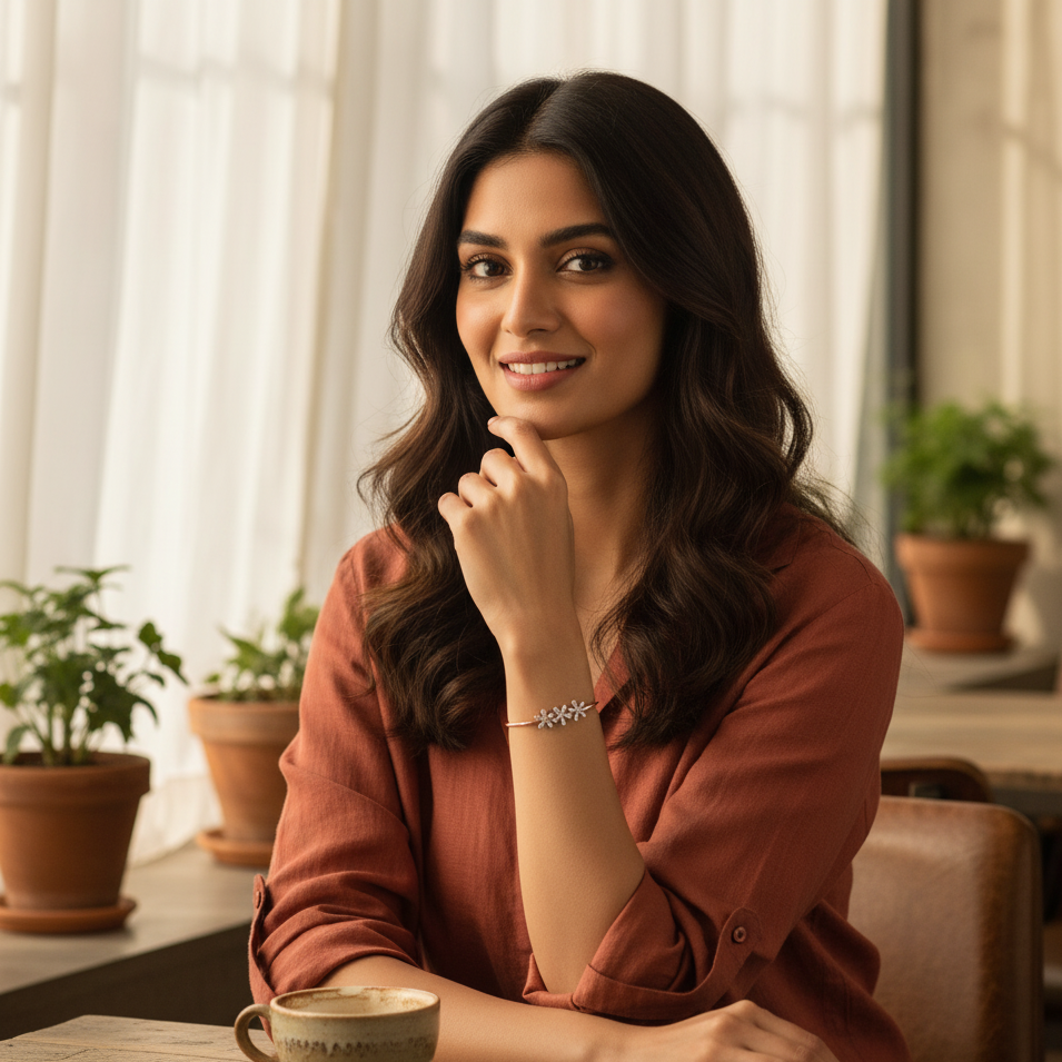 Designer Touch Diamond Bracelet - 3