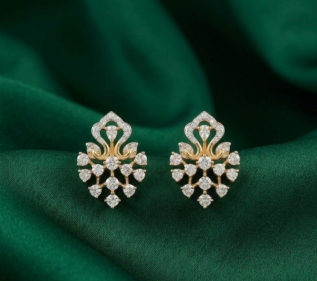 Diamond Celestial Glow Earrings
