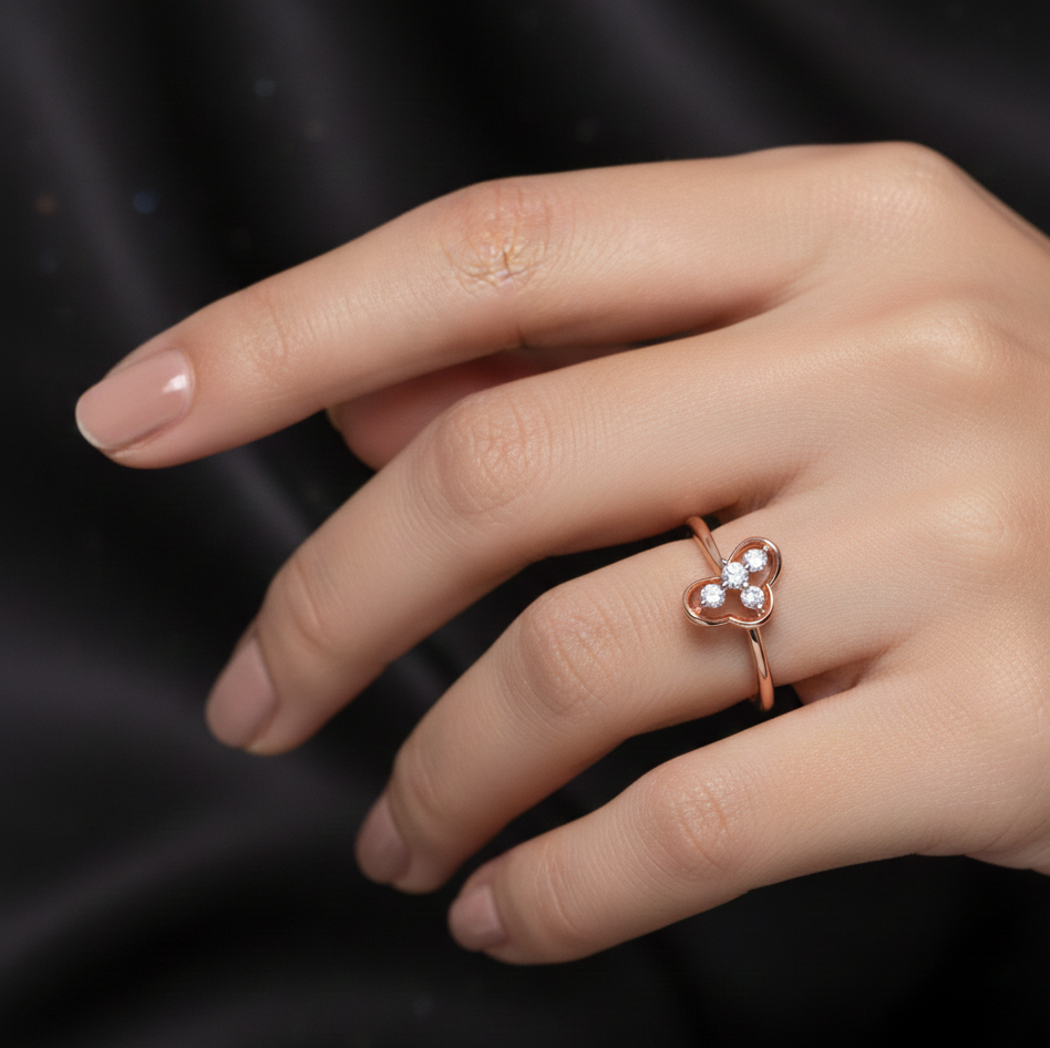 Luxe Elite Bloom Diamond Ring - 3