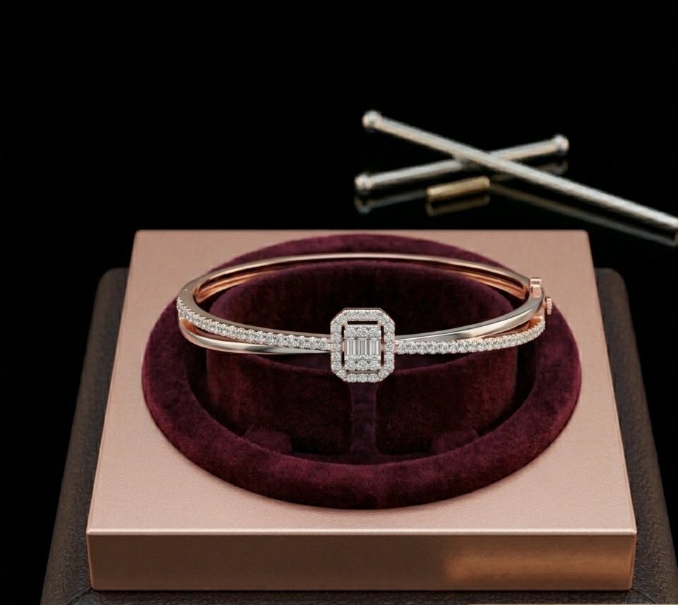 Diamond Round Bracelet - 3