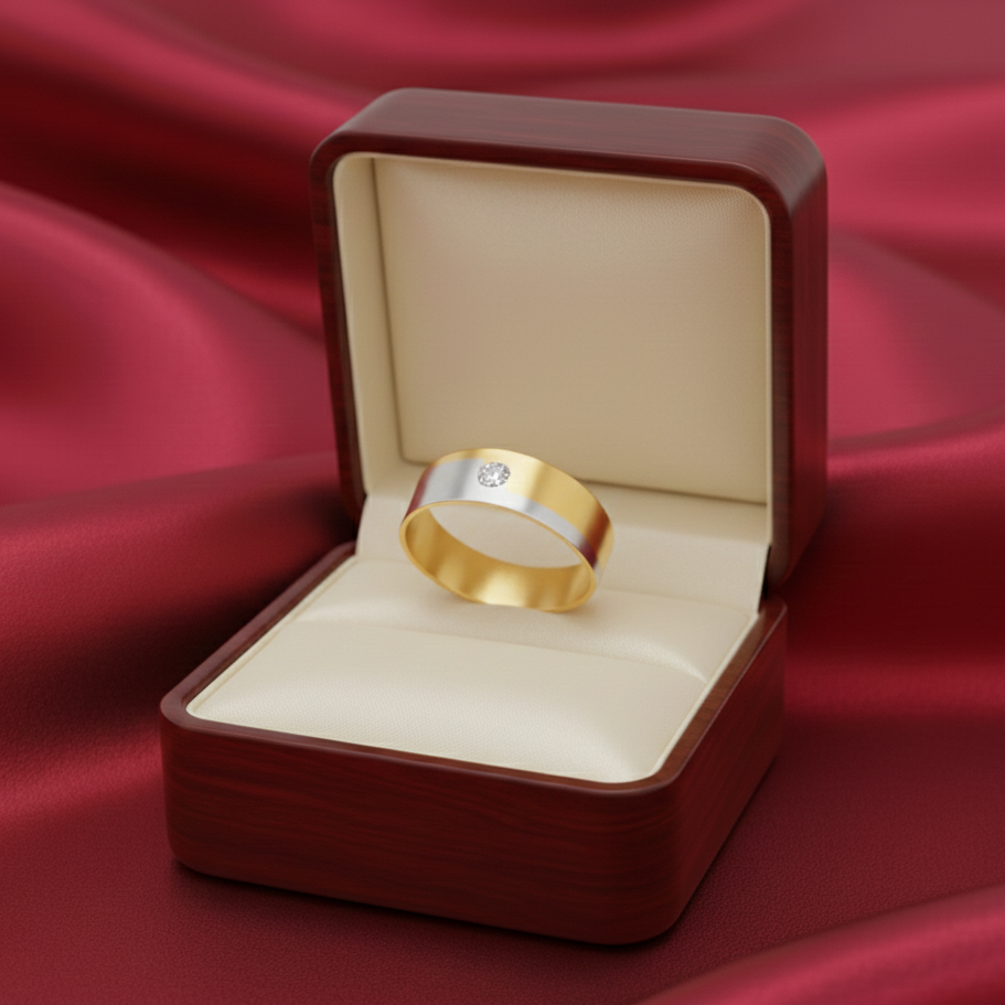 Royal Signature Diamond Gents Ring