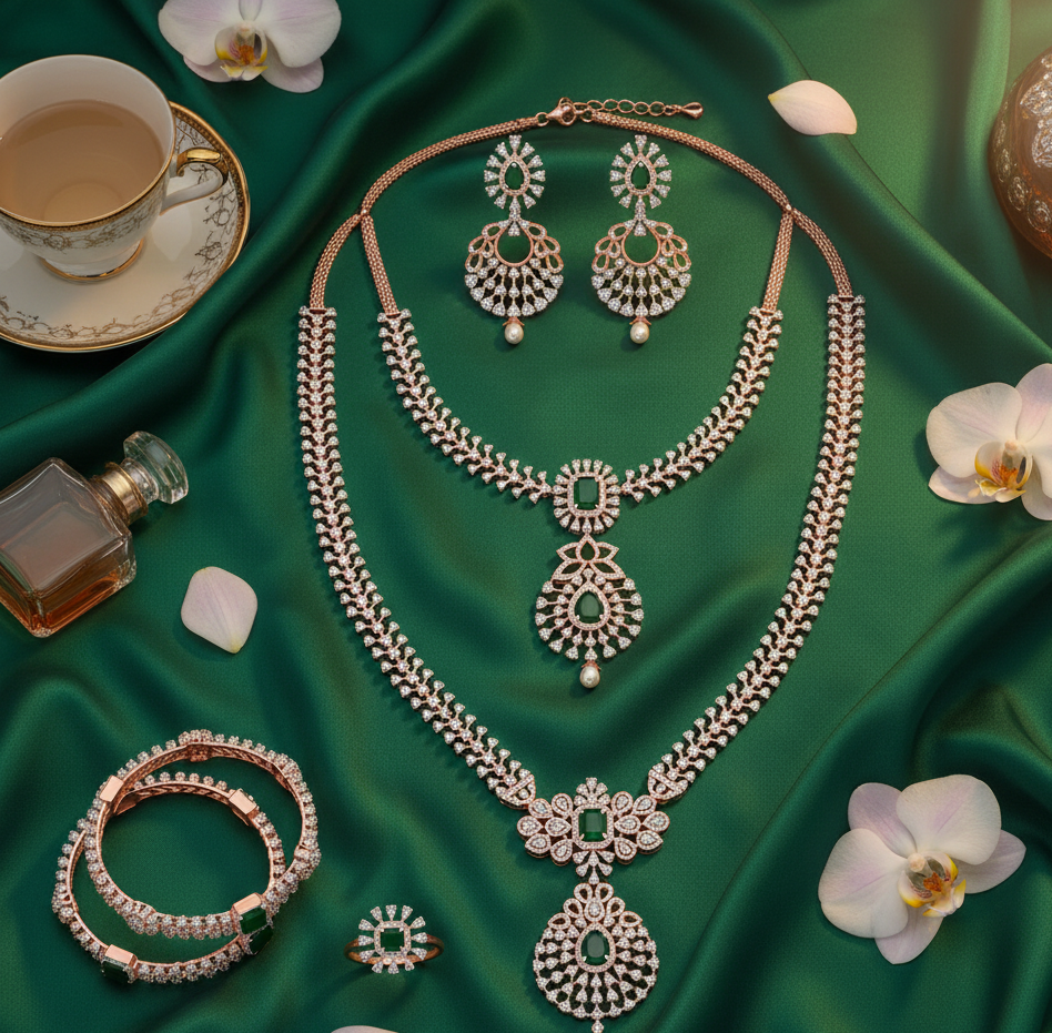 Elegant Royal Diamond Haram