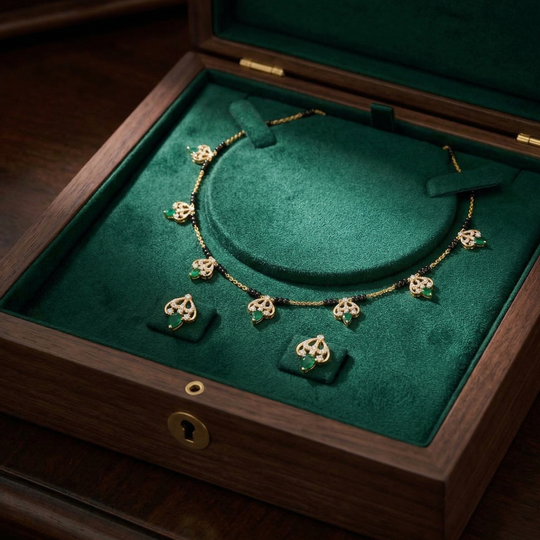 Royal Diamond Classic Necklace Set