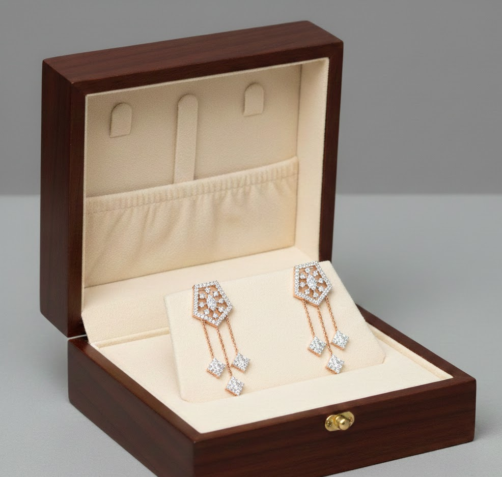 Timeless Spark Diamond Danglers