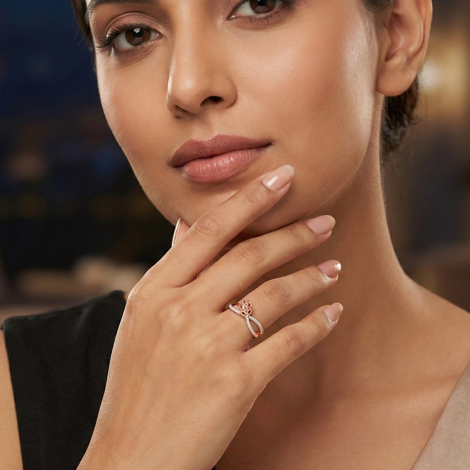 Diamond Imperial Bloom Aura Ring - 3