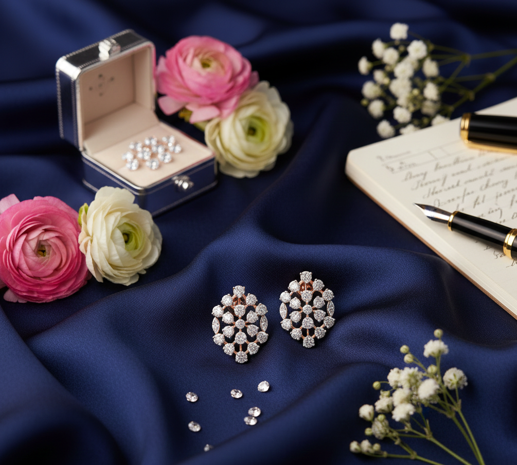 Amour Diamond Earrings - 3