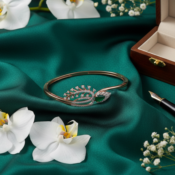 Classy Elegant Diamond Bracelet - 3
