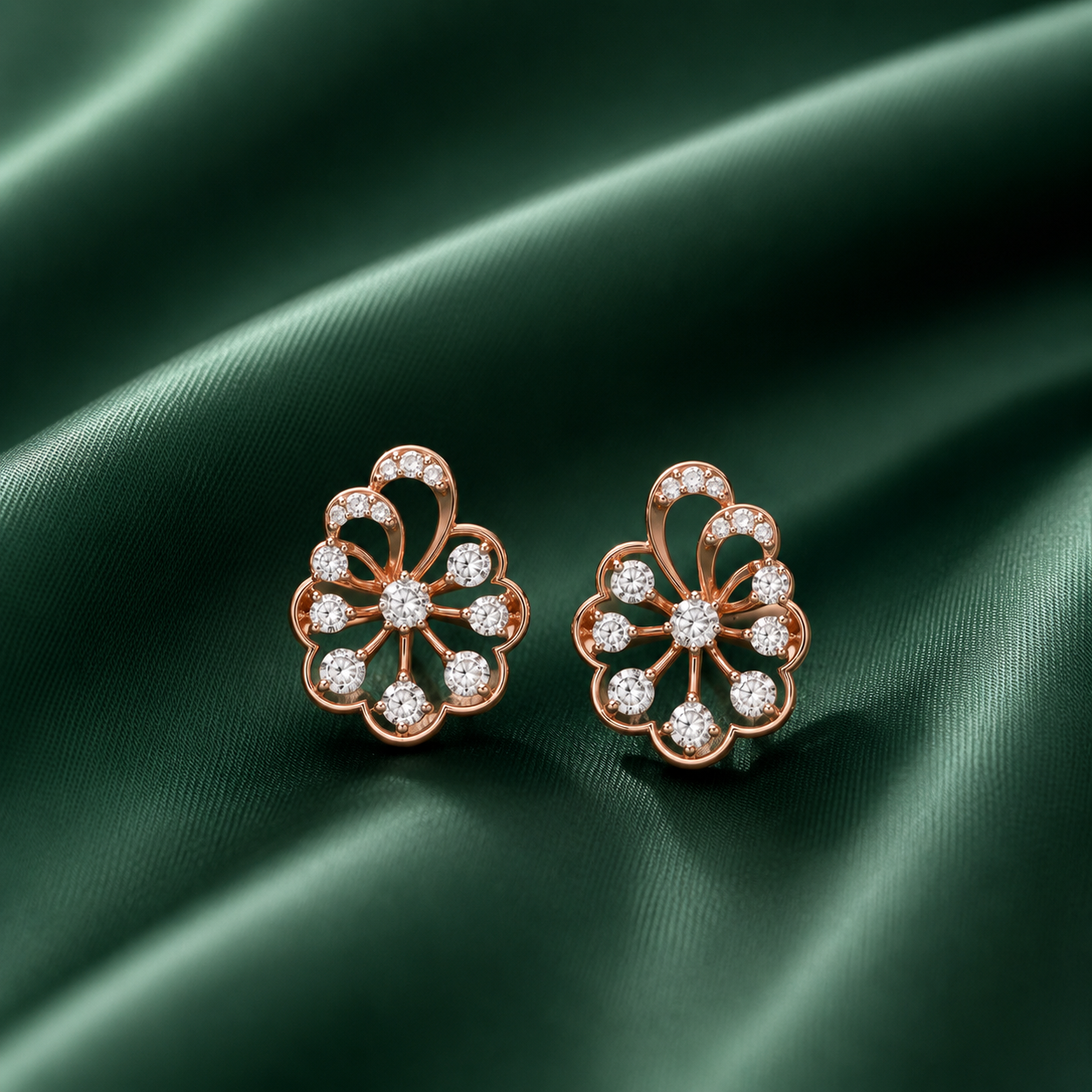 Premium Craft Diamond Stud Earrings