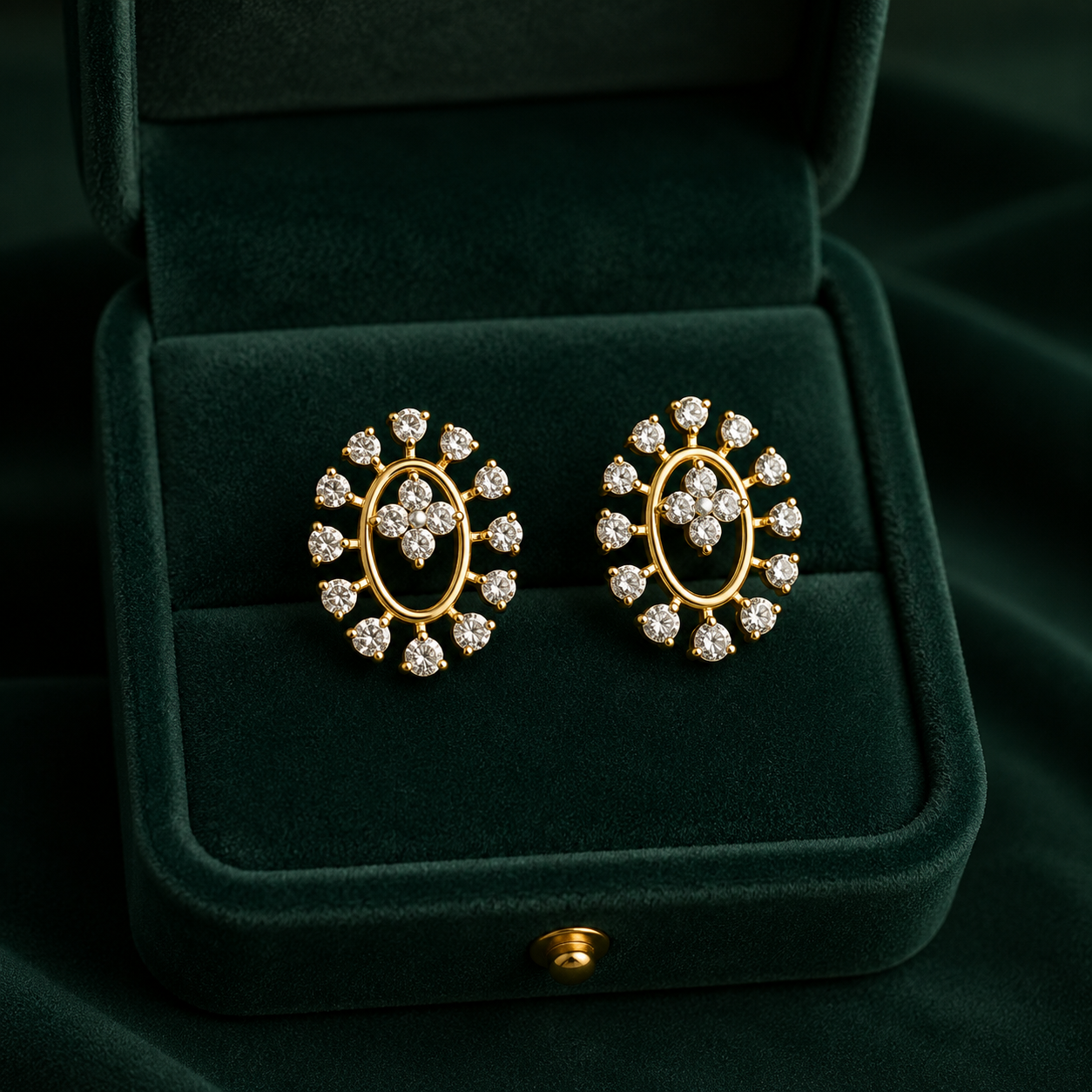 Estelle Diamond Earrings - 4