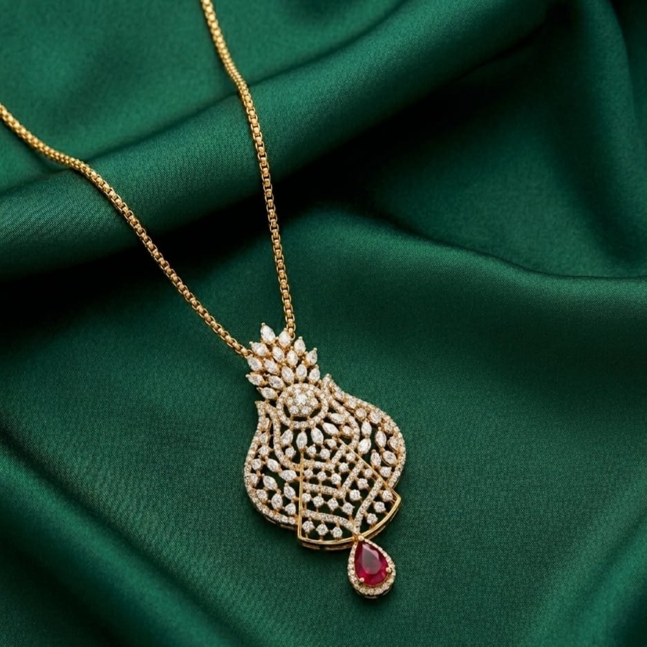 Radiance Diamond Pendant - 3
