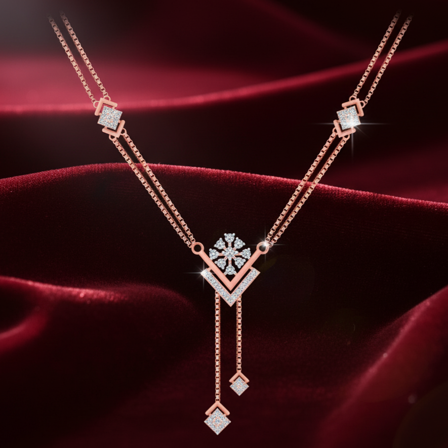 Wedding Gold Diamond Tanmaniya for Women