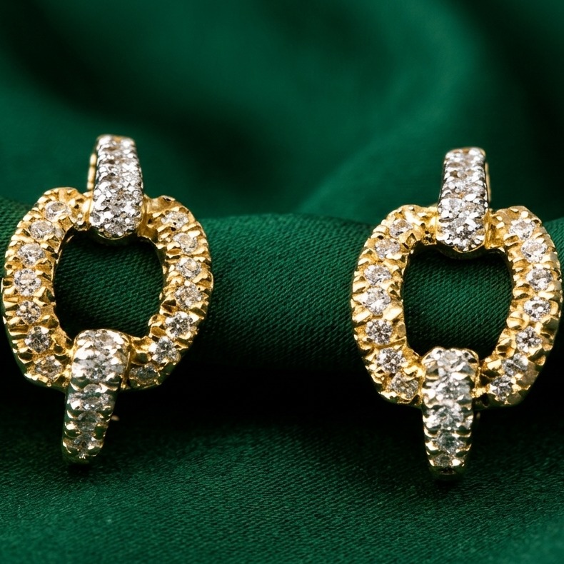 Brilliant Marquise-Cut Diamond Earrings - 3