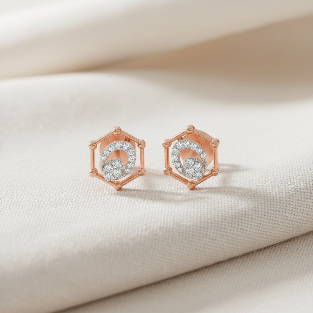 Timeless Diamond Stud Design