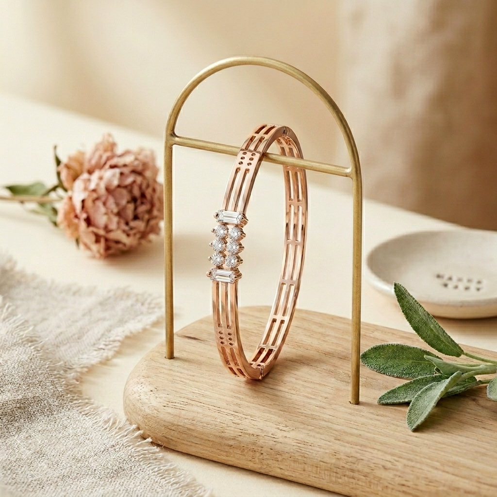 Fine Craft Diamond Bangles