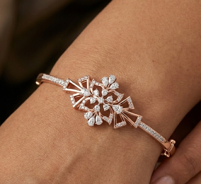 Diamond Butterfly Bracelet