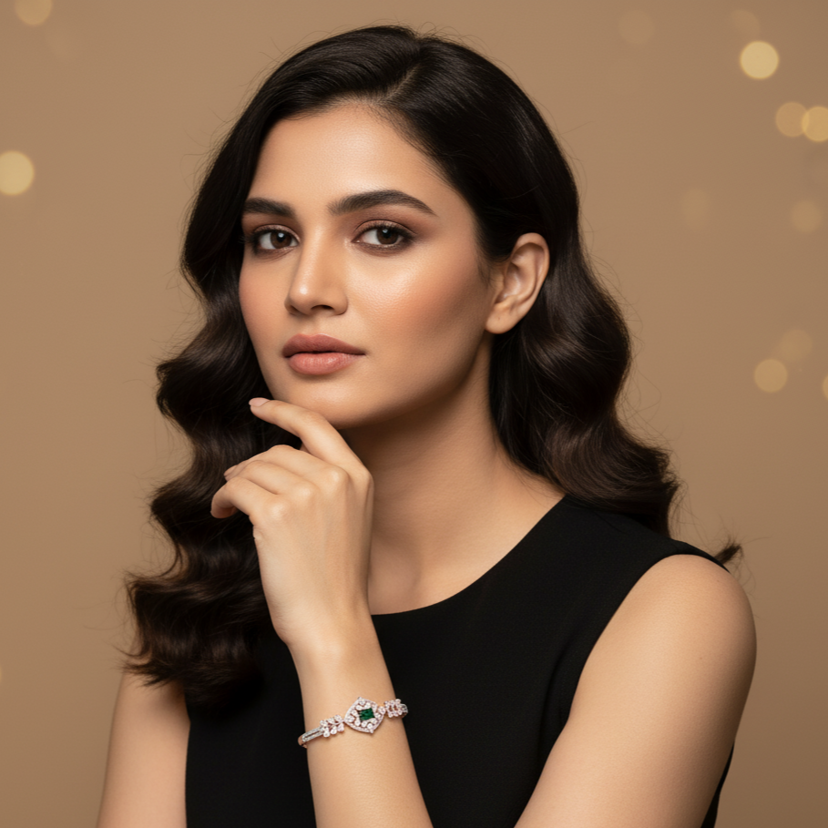 Brilliant Finish Diamond Bracelet - 3