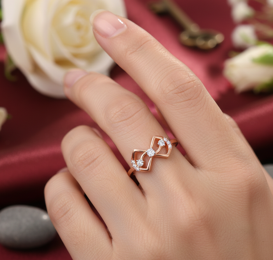 Empress Luxe Ivy Bloom Diamond Ring - 3