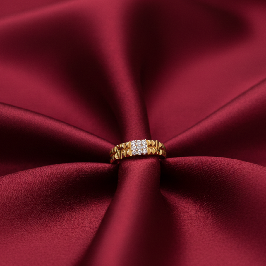 Signature Power Diamond Gents Ring - 3