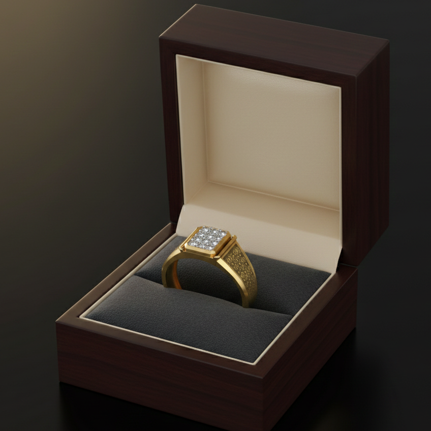 Ultimate Prestige Diamond Gents Ring