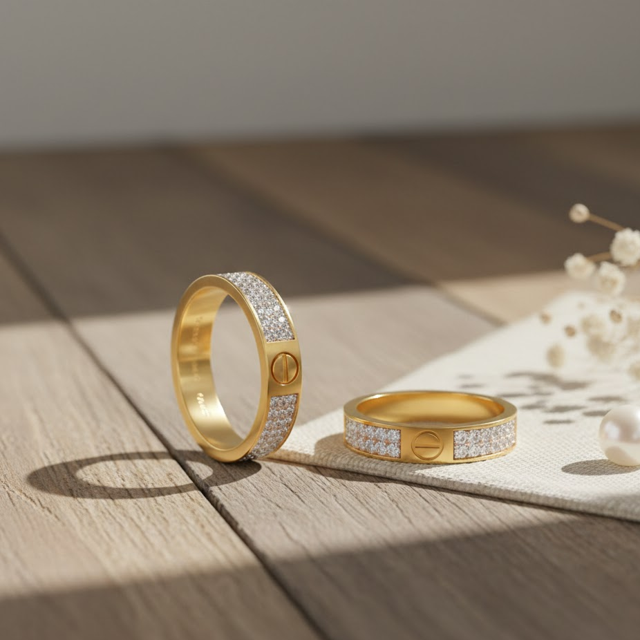 Everlasting Diamond Couple Band