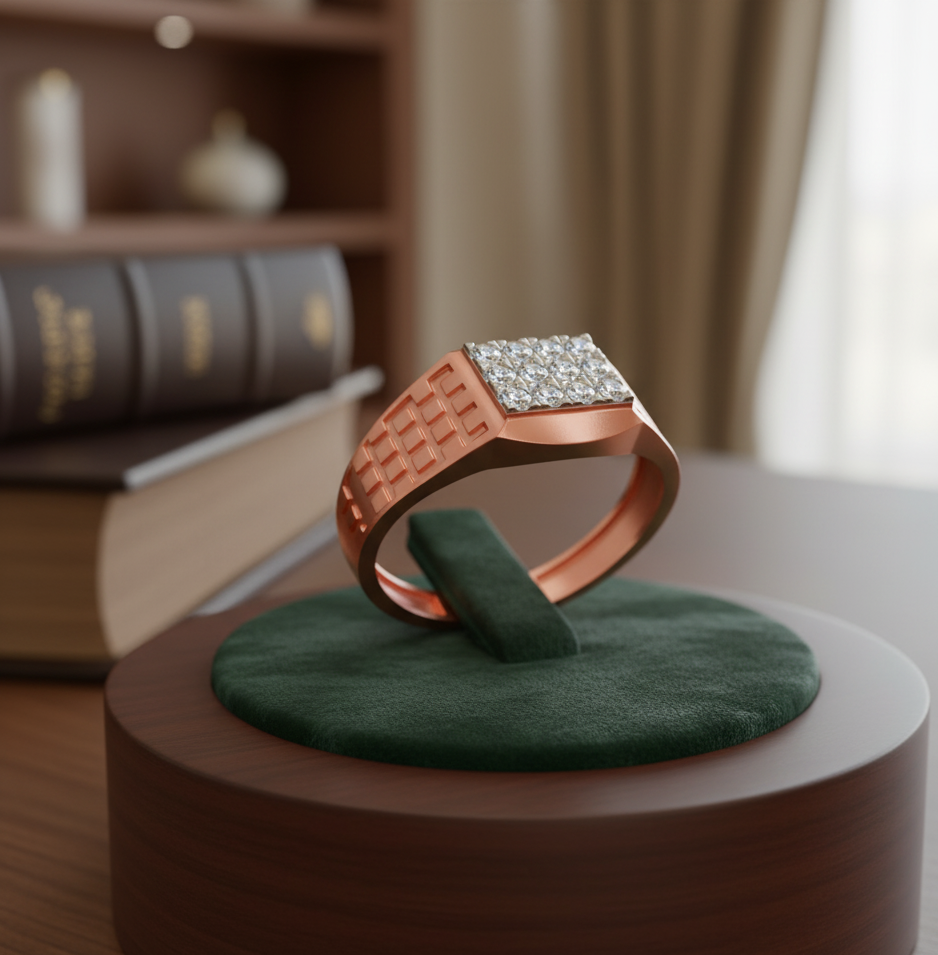 Luxury Diamond Ring for Men