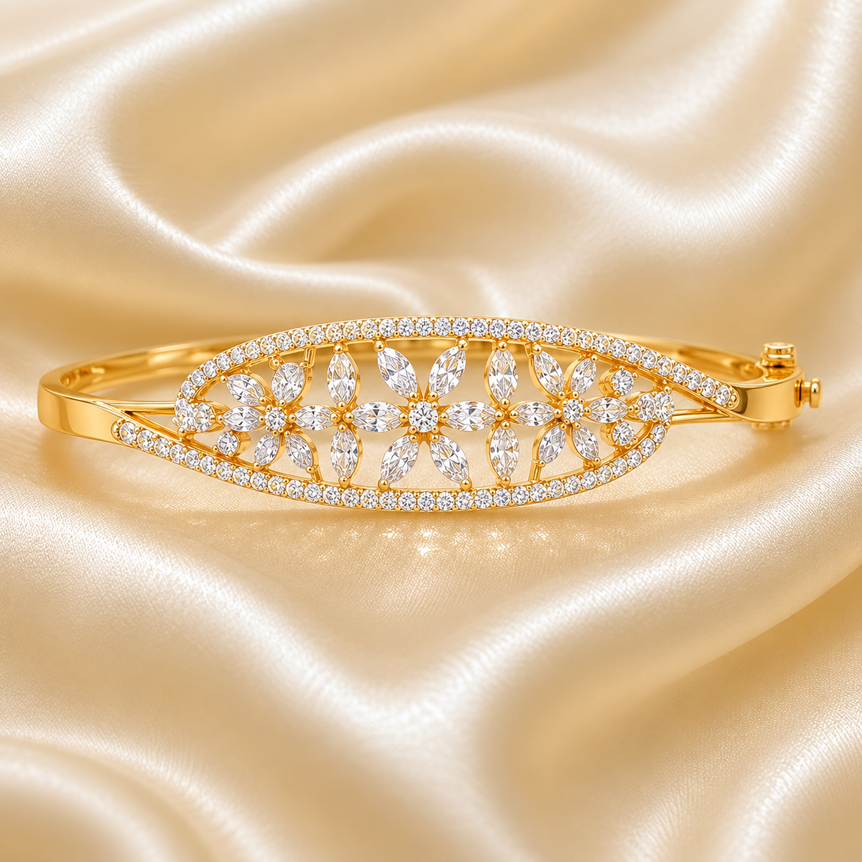 Crystal Luxe Diamond Bracelet - 3