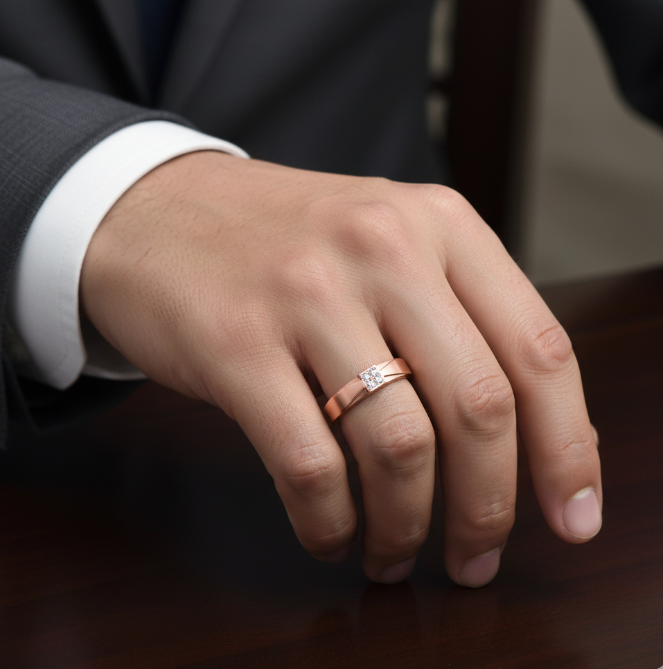 Supreme Gentleman Diamond Ring - 4