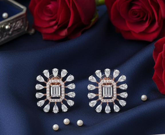 Clarissa Diamond Earrings - 3