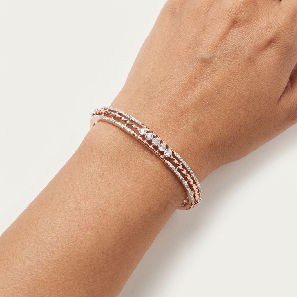 Royal Essence Diamond Bangles