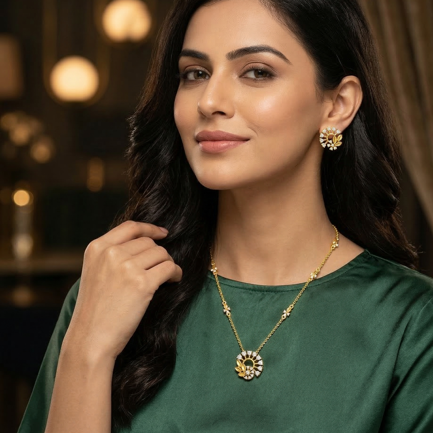 Royal Diamond Elite Necklace Set