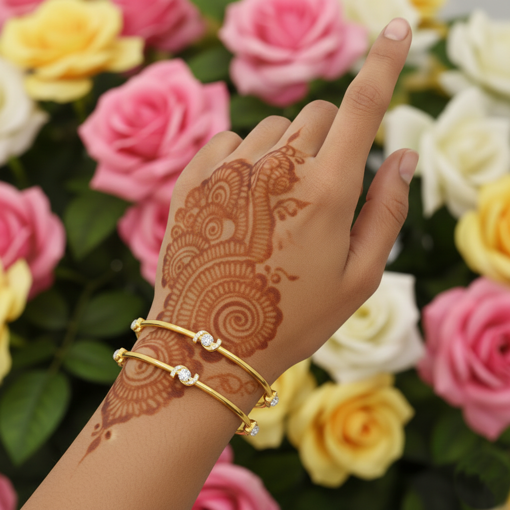 Infinite Gleam Diamond Bangle