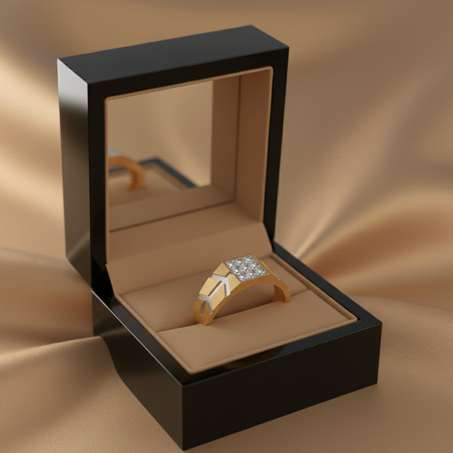 Noble Power Diamond Gents Ring - 3