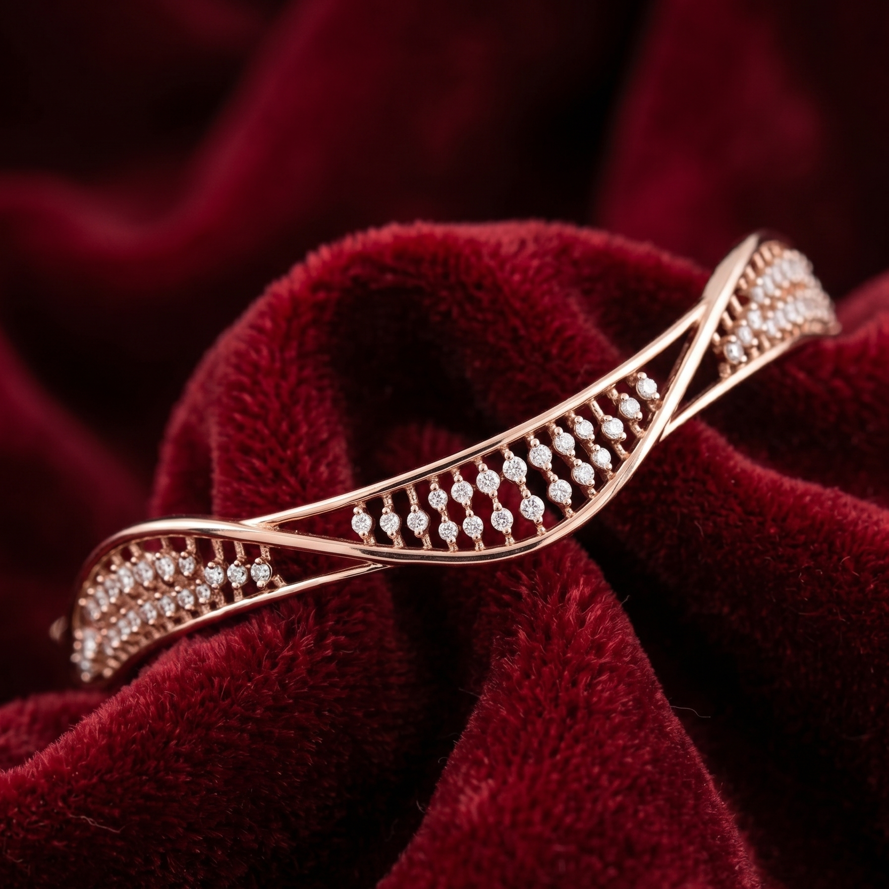 Timeless Diamond Bangles