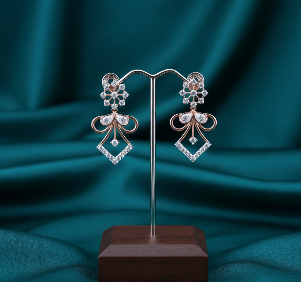 Zenith Spark Diamond Earrings