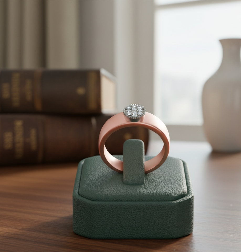 Refined Majesty Diamond Gents Ring