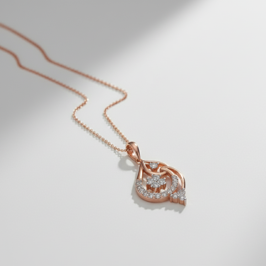 Elite Crystal Diamond Pendant