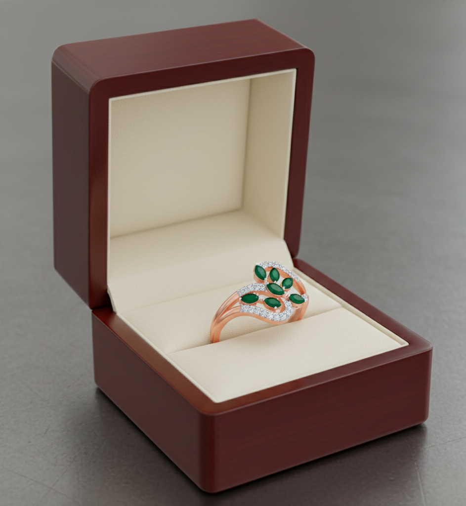 Opulent Glow Diamond Ladies Ring