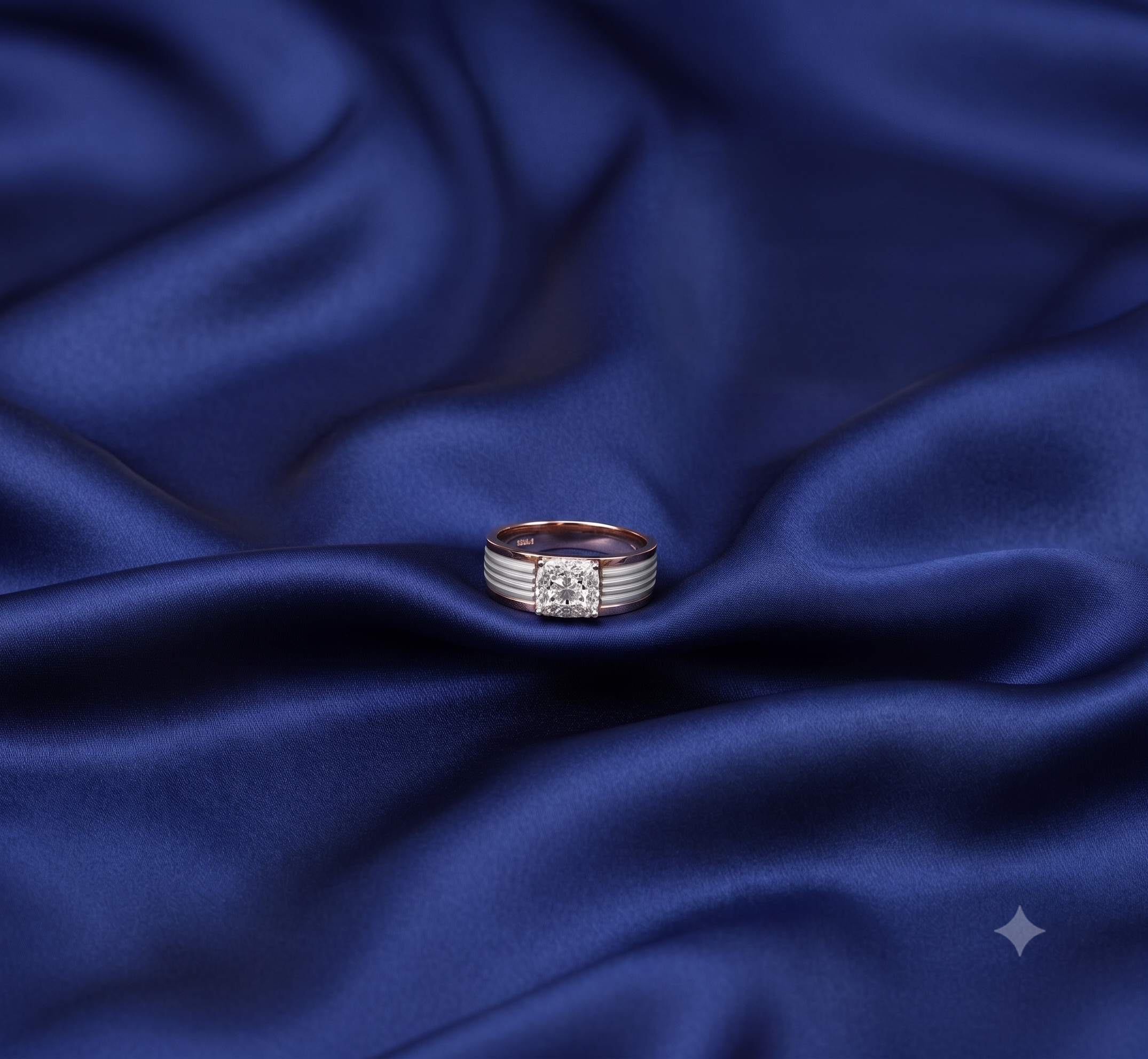 Sovereign Glow Diamond Gents Ring - 3