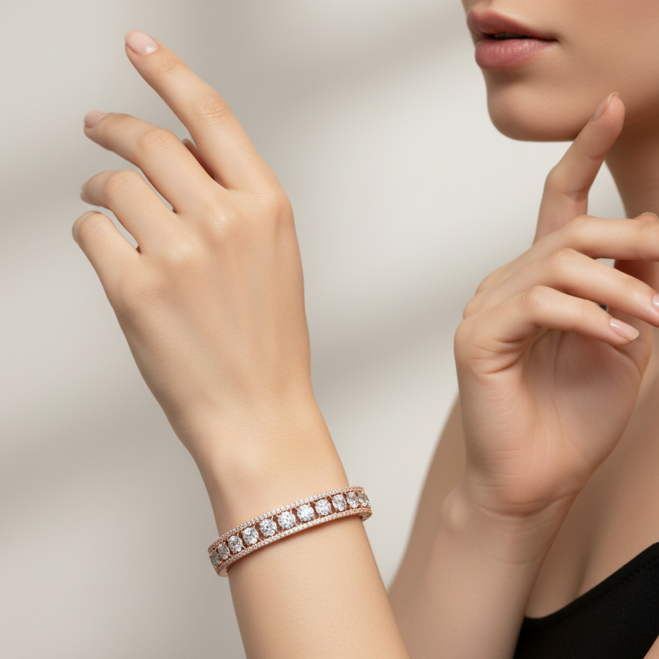 Royal Elegant Diamond Bracelet - 3