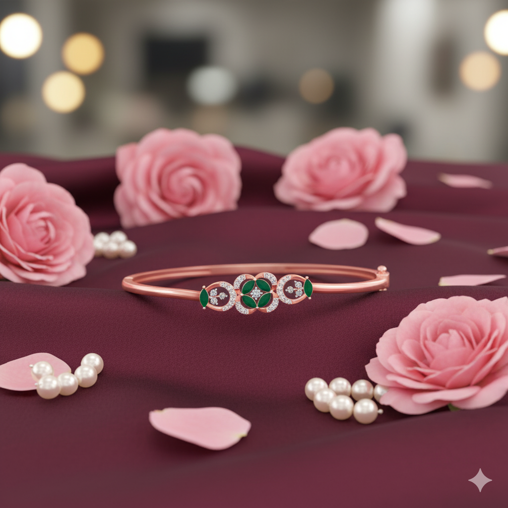 Modern Style Diamond Bracelet