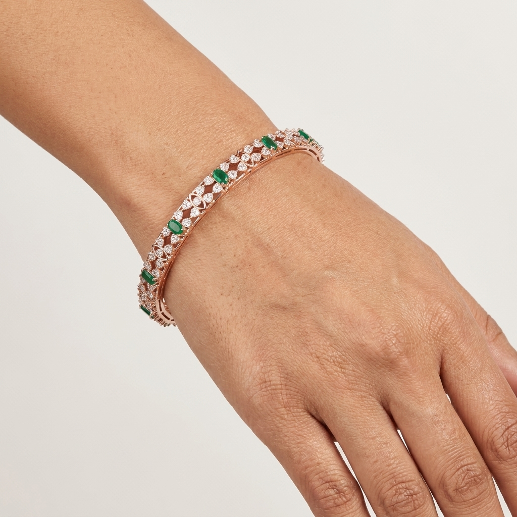 Premium Elegant Diamond Bangles